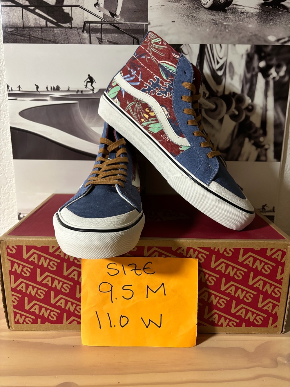 Vans Sk8-Hi 138 DEC sz 9.5 Men’s 11.0 Woman
